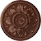Ekena Millwork Edinburgh Ceiling Medallion (Fits Canopies up to 5 1/4"), Hand-Painted Copper Penny, 18"OD x 1 3/4"P CM18EDCPS - alternate 1